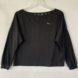 Puma Train Top Women Small Sweater Performance Athletic Running Gym Yoga Active